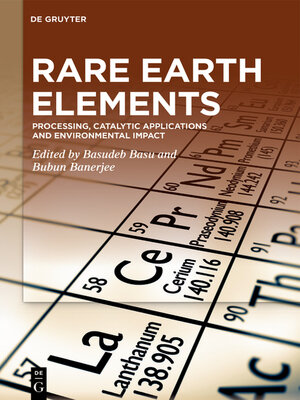 cover image of Rare Earth Elements